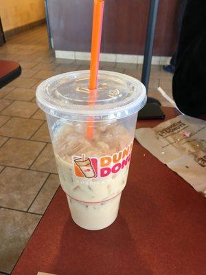 Iced coffee