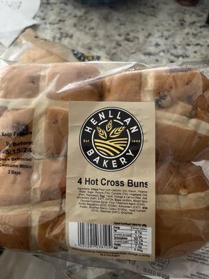 Hot cross buns