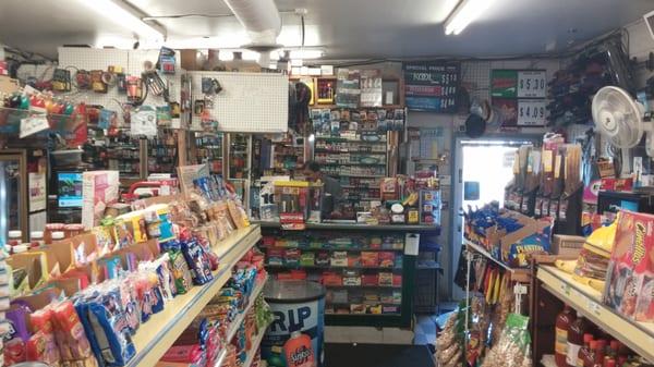 Best prices on cigarettes in the area & all types of lotto tickets.