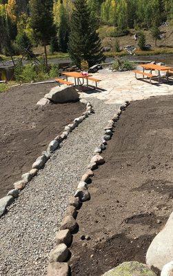 DURING SILVERTHORNE LANDSCAPE PROJECT