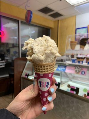 Old Fashioned Butter Pecan cone