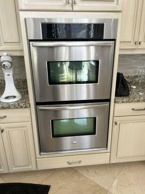 Double wall oven no heat