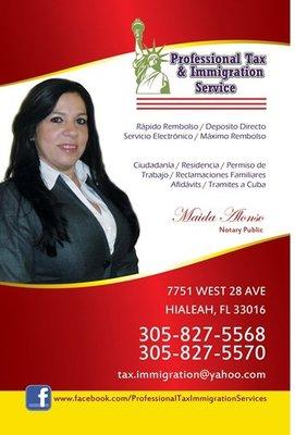 Professional Tax & Immigration Services