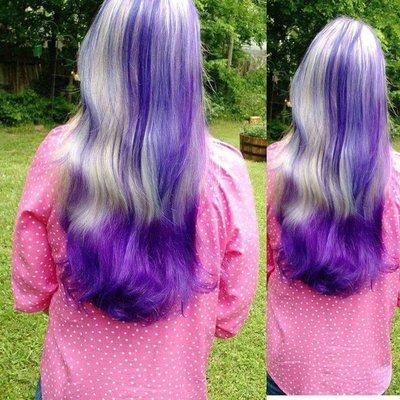 Joico and Pravana purple