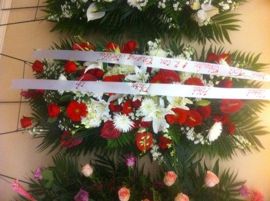 Funeral flowers