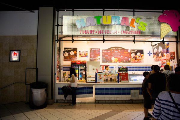 in the cnn center mall area