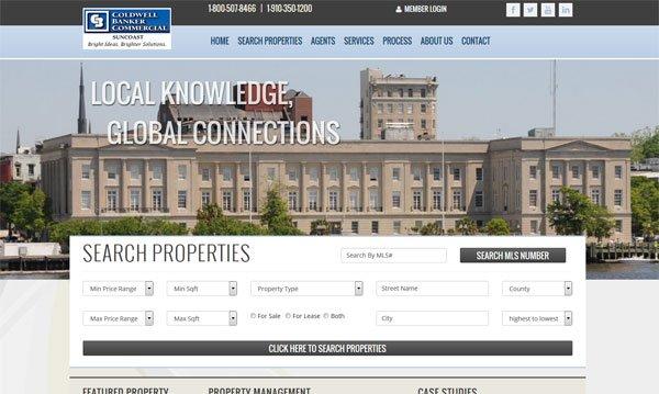 New Web Design fro Coldwell Banker Sun Coast Partners