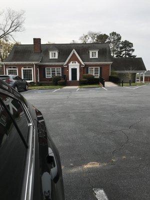 Front entrance... Some refer to it as the "little house" across from Rockdale Hospital