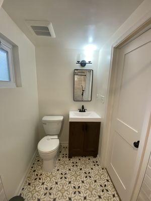 Bathroom remodel