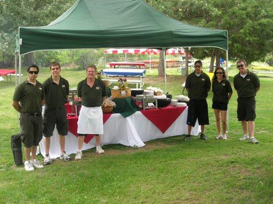 Outdoor events are one of our specialties