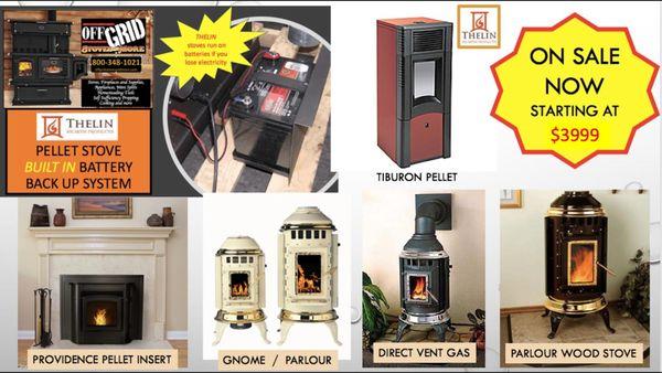 Thelin Hearth Products-Pellet, Wood and Gas