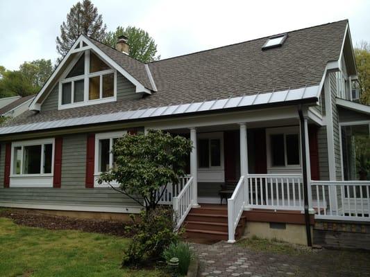 Roofing and siding done by AP Roofing & Siding