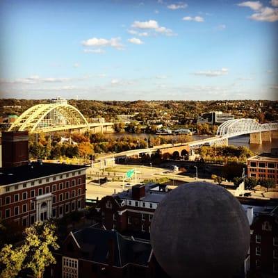 Rooftop bar view from The Phelps.