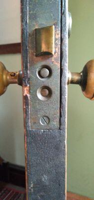 Antique Chicago mortise door lock repairs