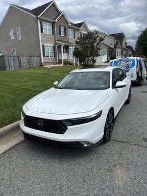 Honda Accord Wash and Wax