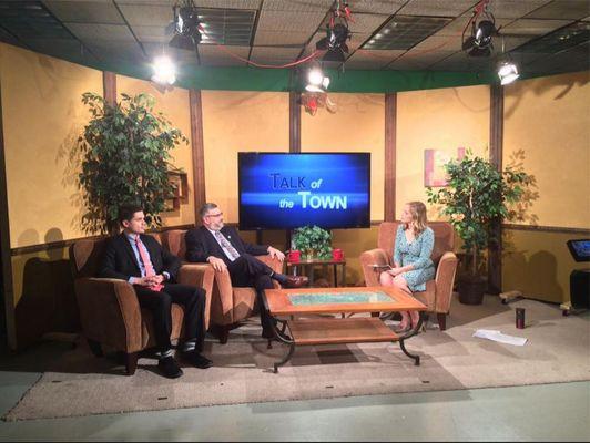 At CW 57 Talk Of The Town television show August 2016