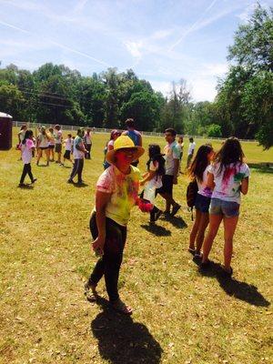 Holi color festival