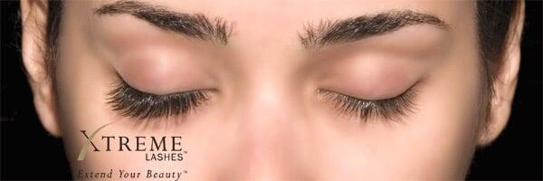 We offer lash extensions by a certified Xtreme lash stylist!