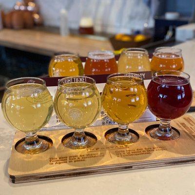 Grab a friend and try one of every cider they have on tap