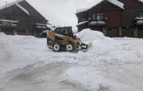 SNOW PLOWING