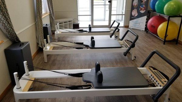 Pilates Reformer classes customize for your needs.