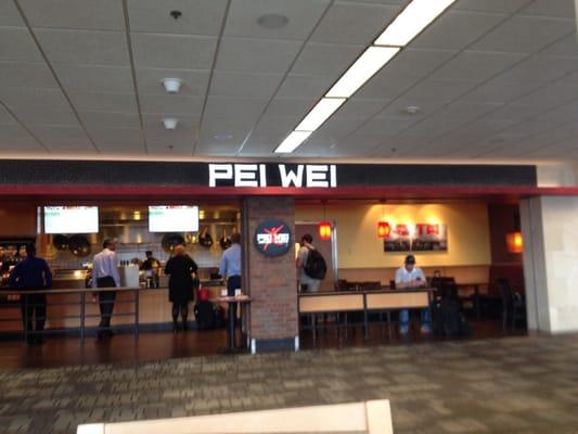 First time at Pei Wei - I love this airport