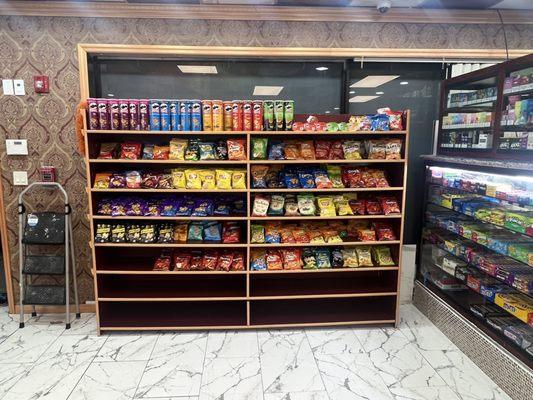 Chips shelf