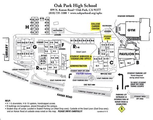 Campus map.