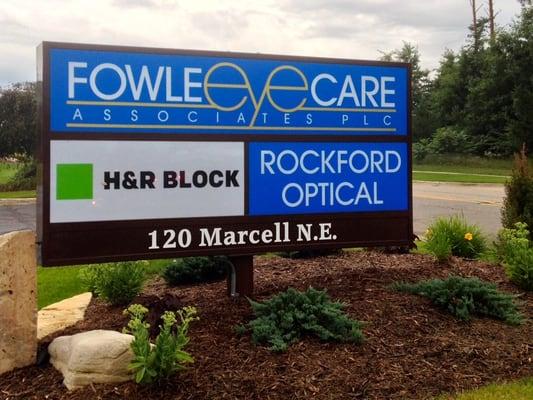 Fowle Eyecare Associates, PLC.
120 Marcell Dr. NE, Suite A
Rockford, MI 49341