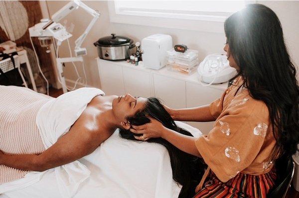 Scalp Massage at Natasha Vega, LMT at Vega Spa, LLC