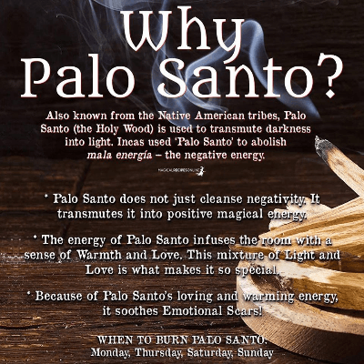 We love Palo Santo!