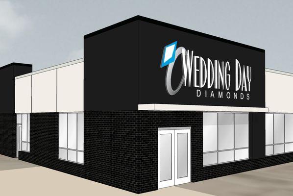 Exterior rendering of our newest location in Rochester.