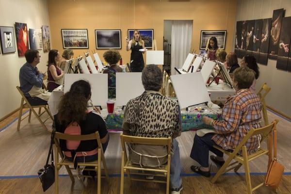 Palette Party - Paint Nite @ Alfa