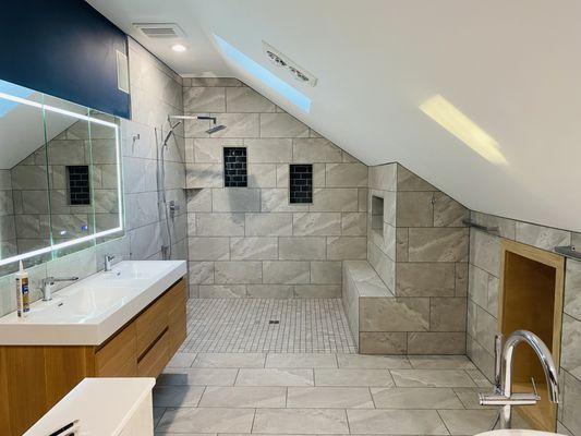 Master bathroom