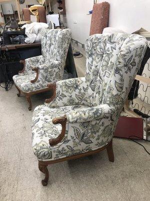 Channel back chairs