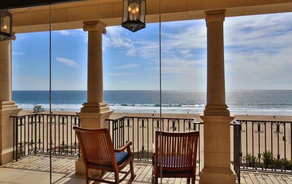 Front Row Seat from the Balcony at 1904 The Strand, Manhattan Beach...closed escrow 11/2014