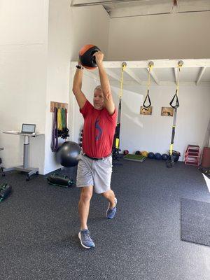 Jerry Beatty: core ball  lift and chop