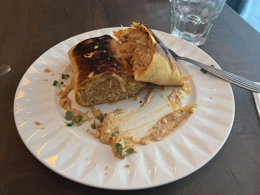 Pad Thai Chicken Burrito