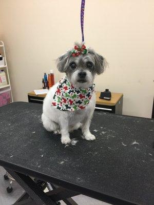 Blindness doesn't stop her from looking great!