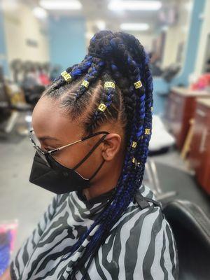 Feed In braids