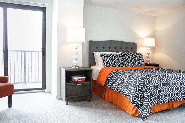 Bedroom with Balcony