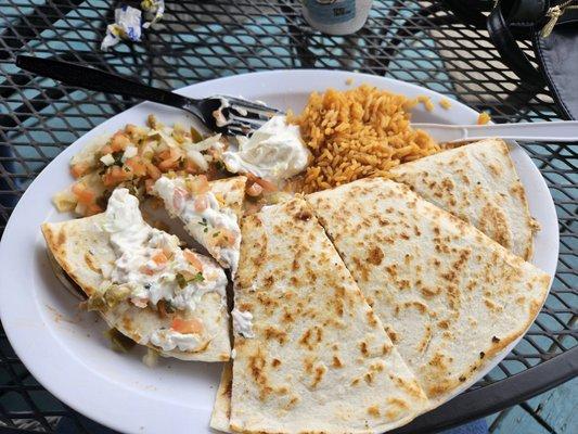 Shelly's BBQ Quesadilla