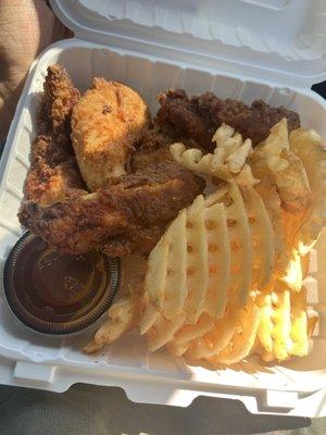 Tasty Tender Box w/ Waffle Fries