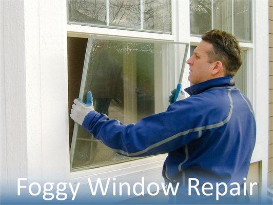 Glass replacement in vinyl windows