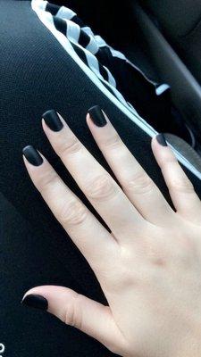 Matte black