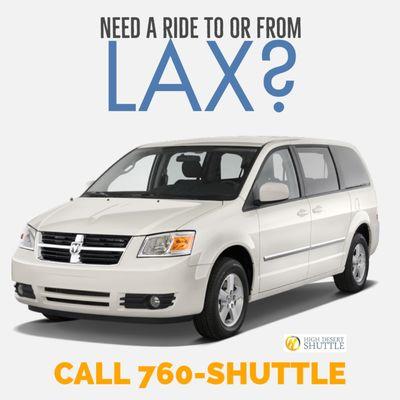 Shuttle service to and from LAX