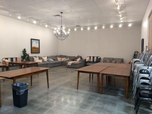 A community room you can rent for events