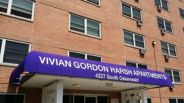 Vivian Gordon Apartments - Awning - Chicago, IL