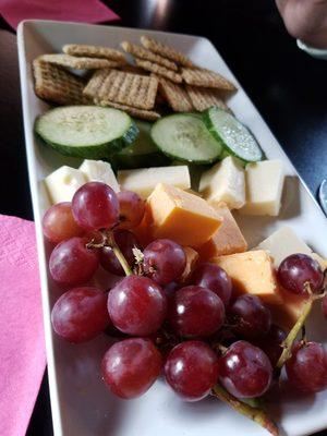 Wonderful cheese plate!