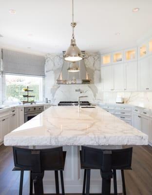 Beautiful White Kitchen from the Westlake Office